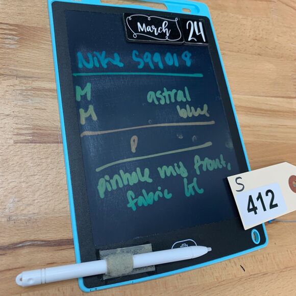 Nike Polo Shirt Mens Medium Astral Blue Golf Tour Performance Ultra 2.0 Dri Fit - Picture 11 of 12